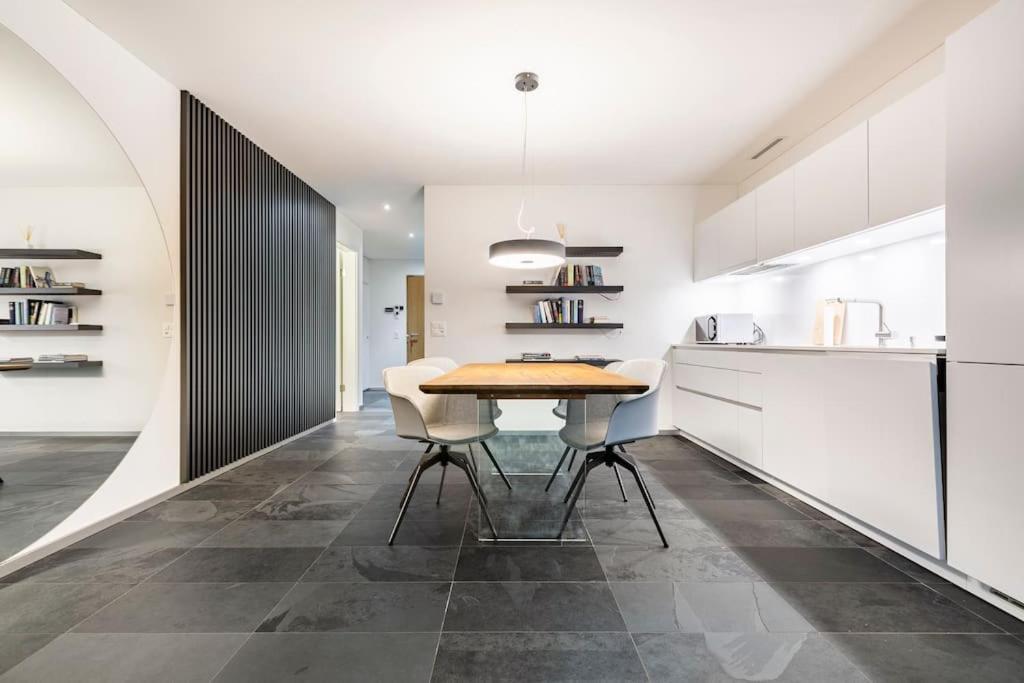 Luxus Wohnung mit Garten Zürich Exterior foto
